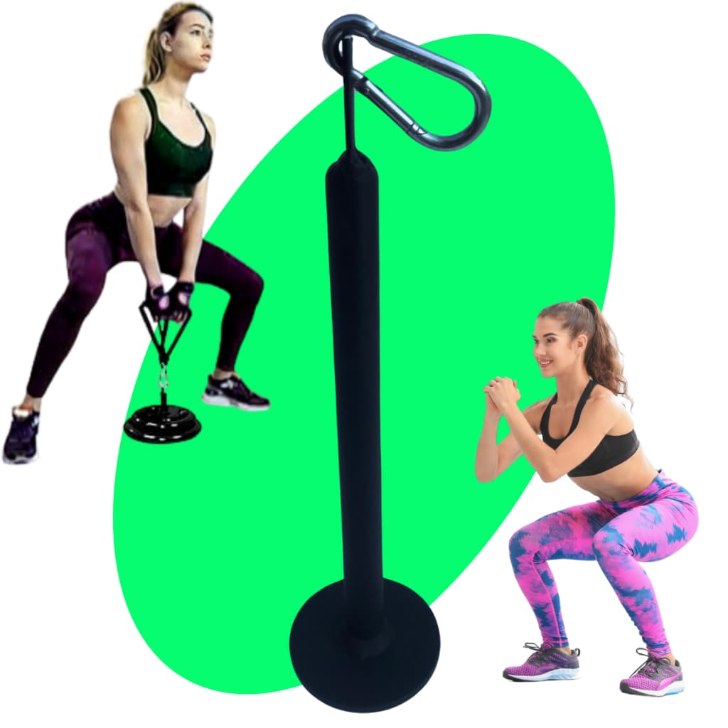 Suporte para Agachamento - Suporte de Anilhas Olímpicas e Tradicional Para Agachamento Sumô ou Livre