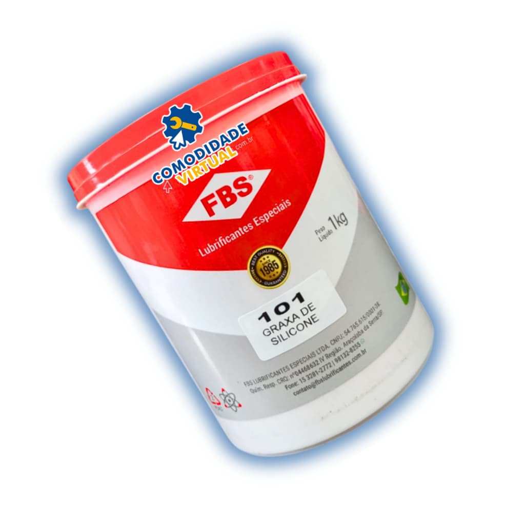 Graxa De Silicone Lubrificação E Vedação Dielétrica 101 1kg
