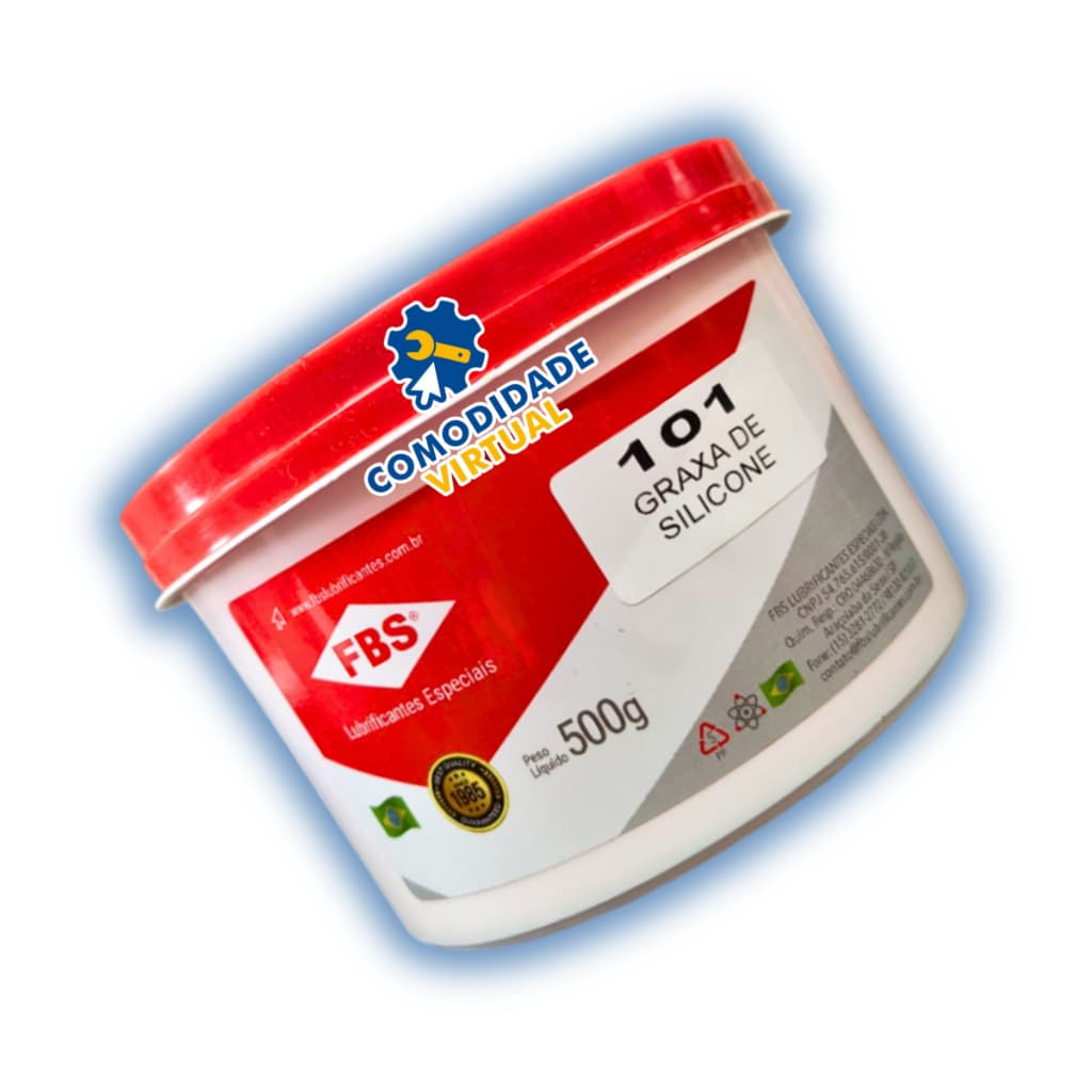 Graxa Dielétrica de Silicone Anéis O'Rings - 101 500g
