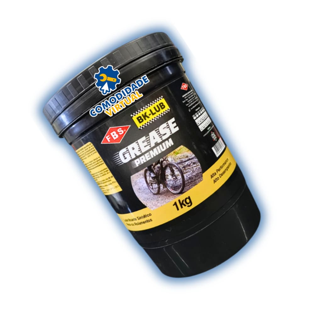 Graxa sintética de poliuréia para bicicleta - BK-LUB GREASE PREMIUM 1kg