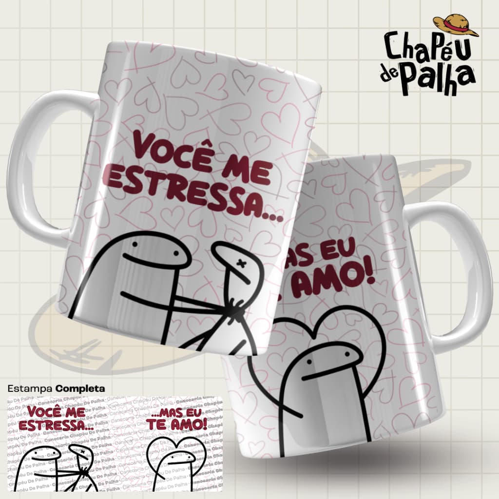 Caneca Meme Engraçado Porcelana 325ml – Frases Divertidas – Presente Criativo Dia dos Namorados