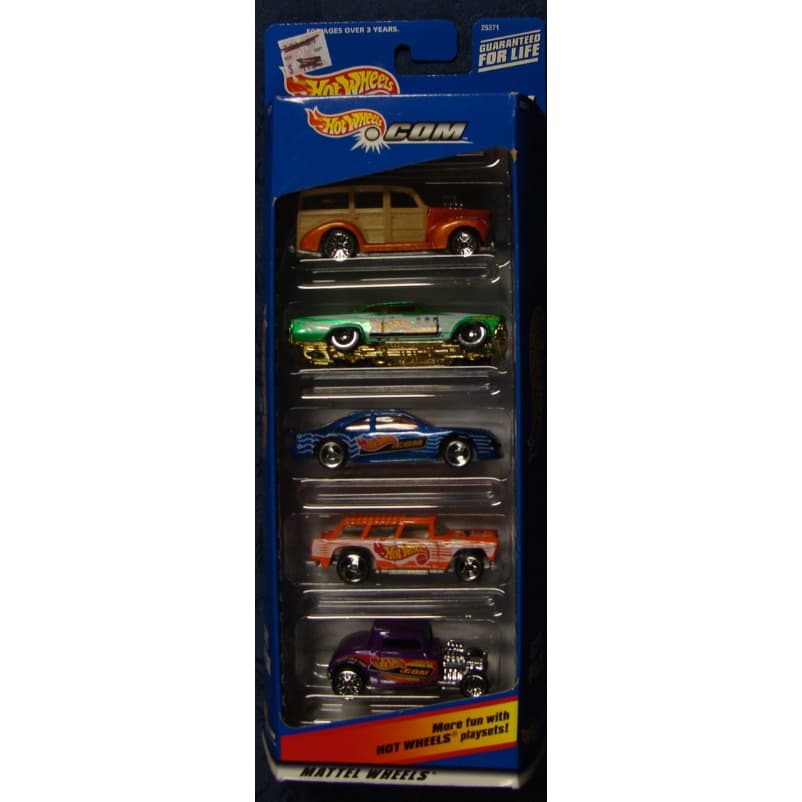 HOT WHEELS 5 PACK HOTWHEELS.COM