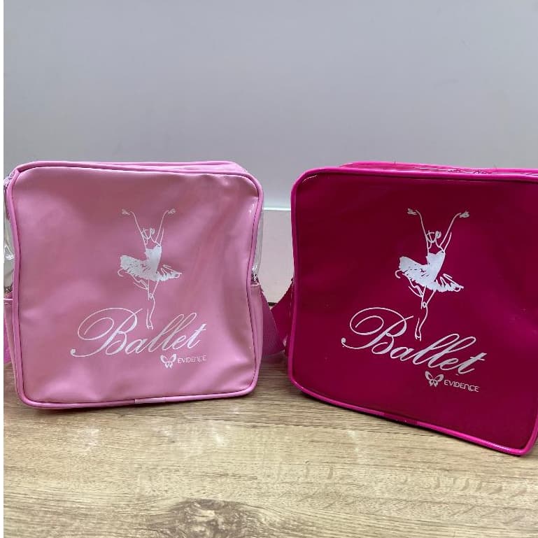 Bolsa Quadrada Envernizada Dança Ballet Infantil Menina Bailarina