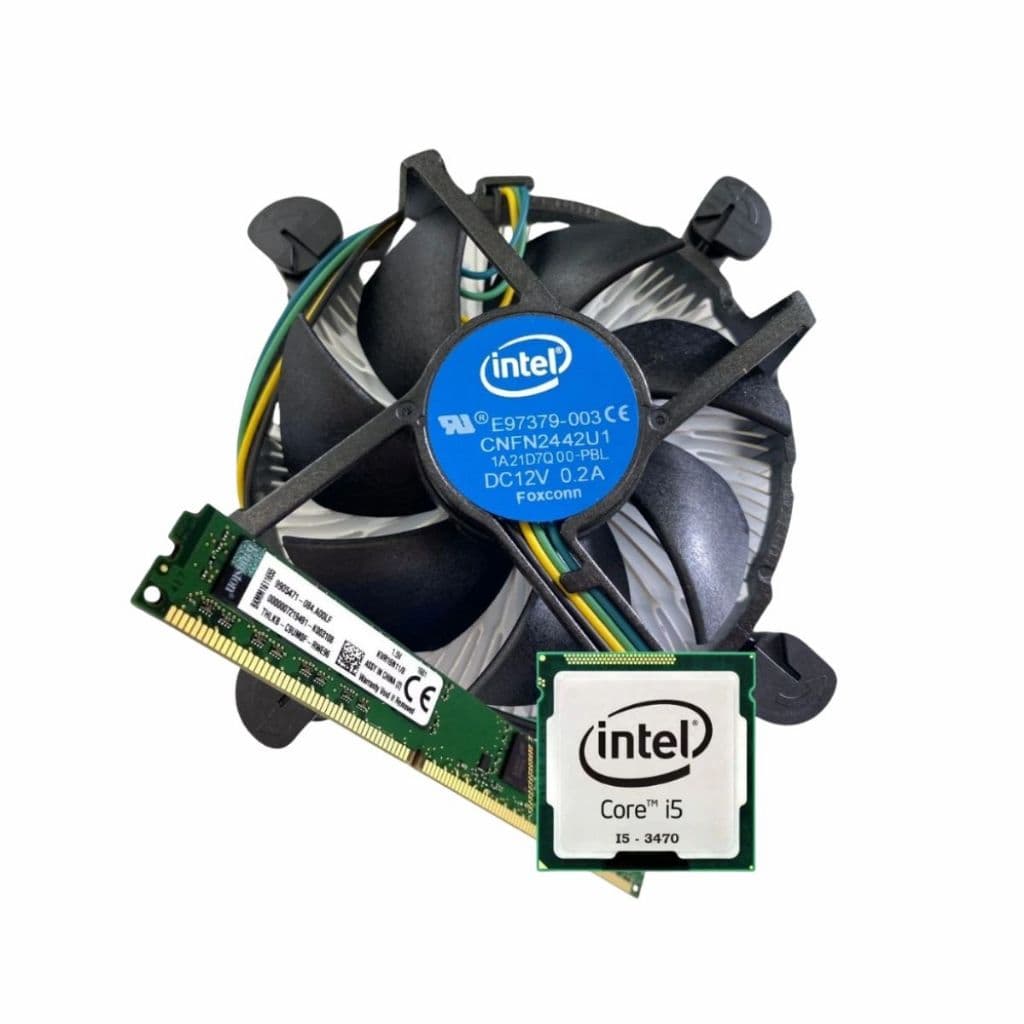KIT PROCESSADOR I5 3° GERAÇÃO + 8GB DDR3 + COOLER INTEL