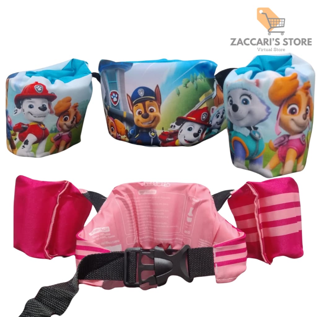 Colete Para Piscina Para Crianças Da Patrulha Canina Praia Ou Piscina