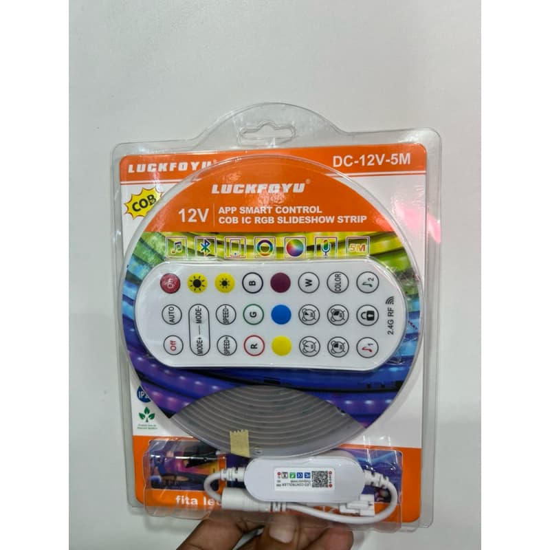 FITA LED NEON 12v AUTOMOTIVA PARA SEU PAREDÃO COM CENTRAL VU RGB E BLUETOOTH