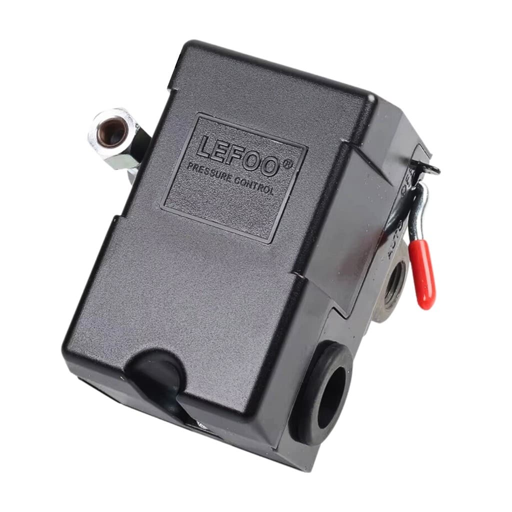 Pressostato Lefoo Para Compressor 125/175 psi 4 vias
