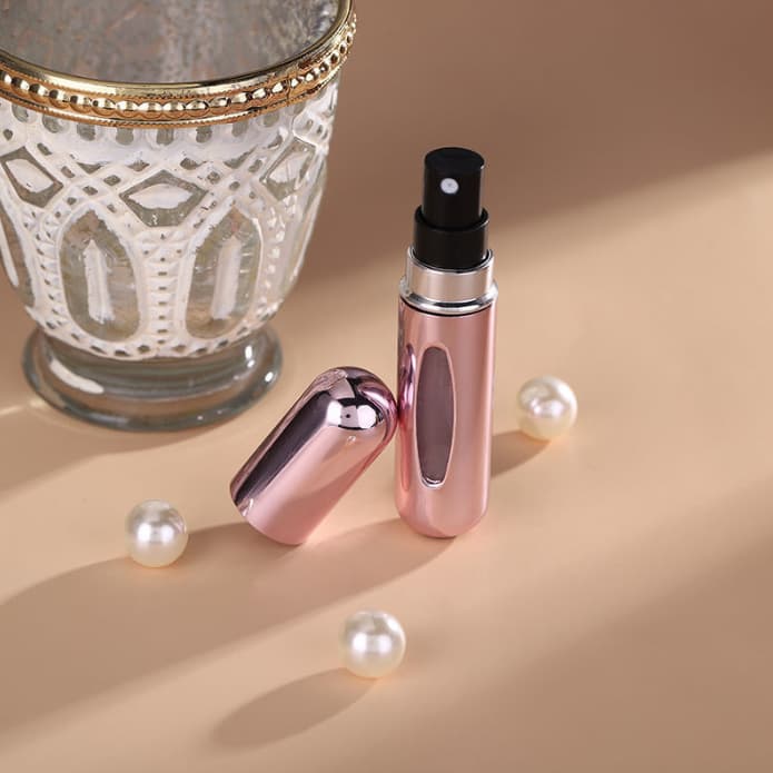KIT 12 Pcs Porta Perfume Recarregavel Portatil Spray 5ml-