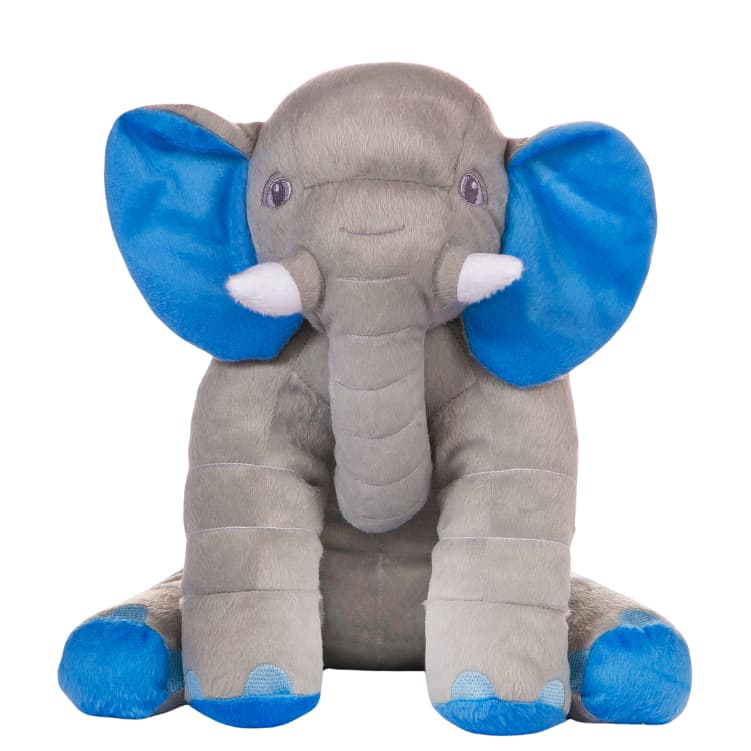 Almofada Travesseiro Elefante Brinquedo de Pelúcia Naninha Soninho Descanso Elefantinho
