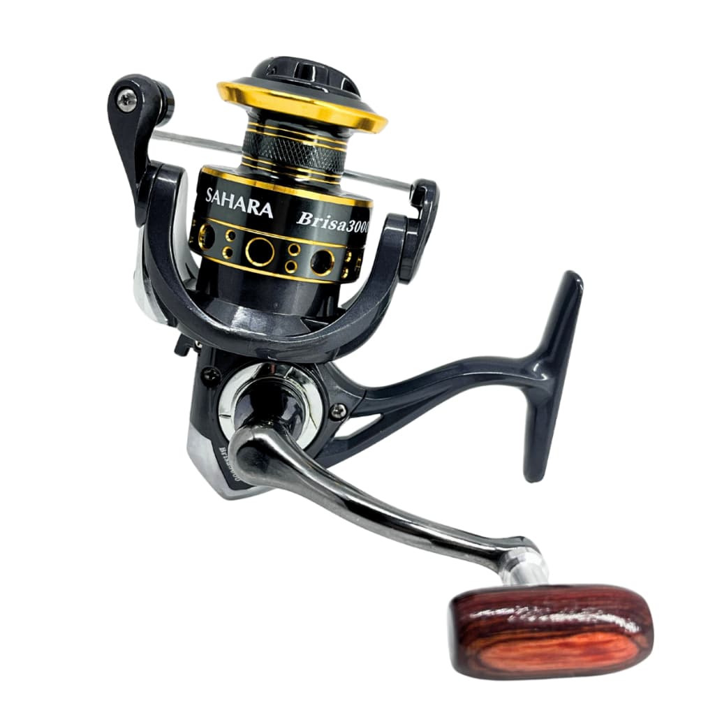 Molinete Pesca 9 Rolamentos Drag 8 Kg Carretel De Aluminio Brisa 3000