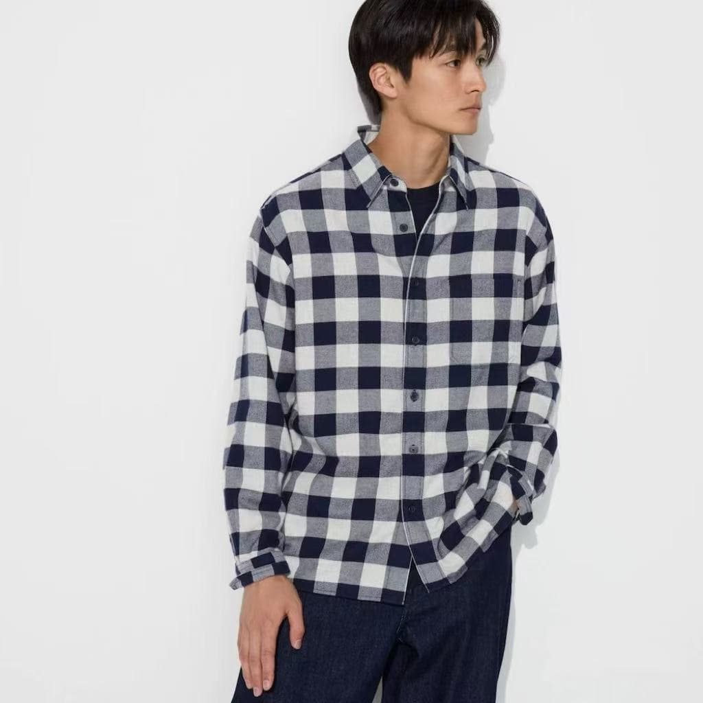 Camisa Xadrez Flanelada Masculina ,Feminina de manga longa Importado da China Várias cores disponíveis