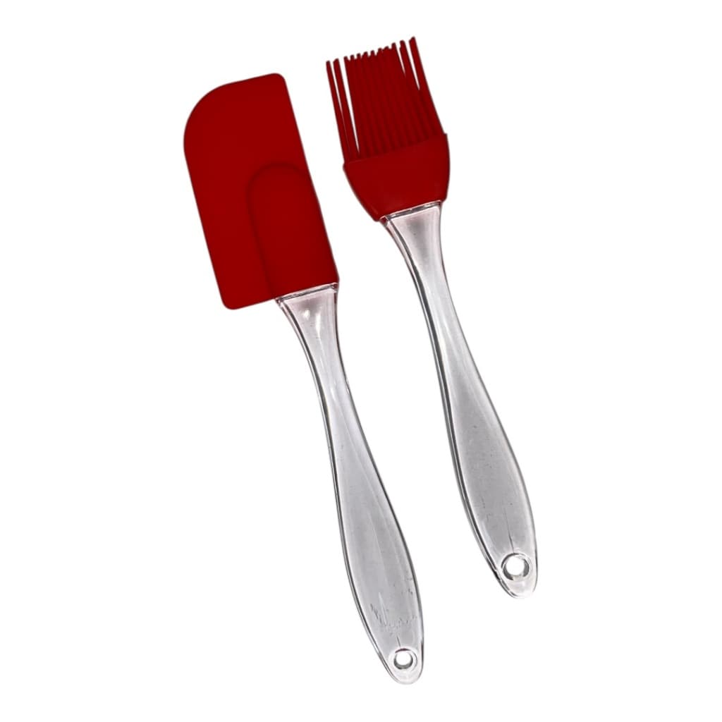 Conjunto de Espátula + Pincel de Silicone