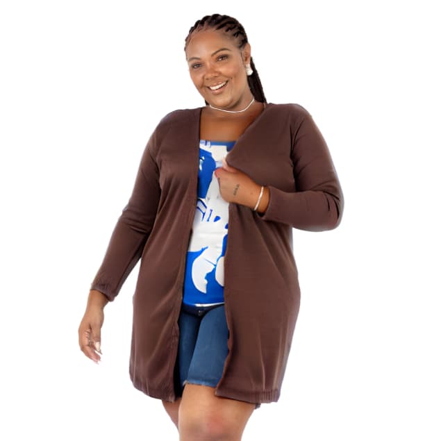 Cardigan Kimono Feminino Plus Size