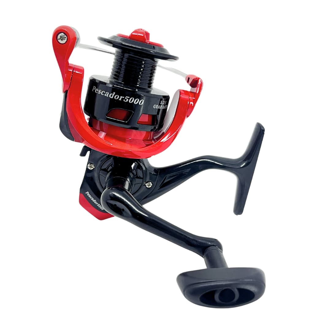 Molinete Pesca 3 Rolamentos Drag 5 Kg Carretel Em Grafite Pescador 5000