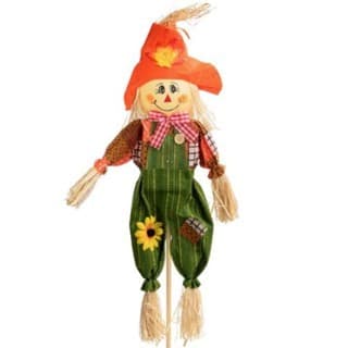 Espantalho Junino Grande em Palha Decorativo – 80cm para Festa Junina e Arraial