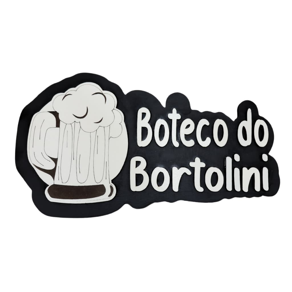 Quadro Placa Boteco Personalizado Seu Boteco Bar Cachaceiro