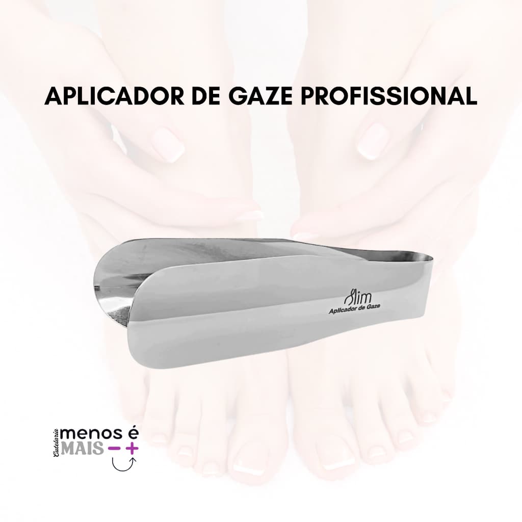 Aplicador de Gaze Profissional - Manicure e Podóloga Praticidade e Segurança - Slim