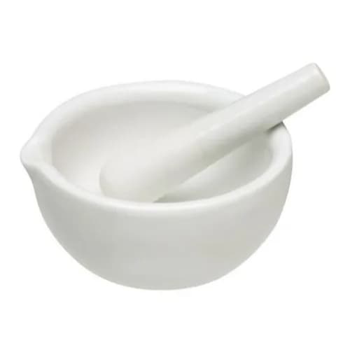 Pilão Marcerador De Porcelana Com Socador Para Temperos 60ml