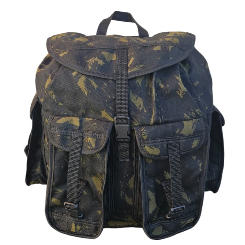 Mochila Tática Bolsa Pesca Camping Resistente Camuflado Militar Lona Impermeável