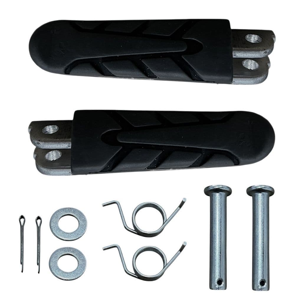 1 Par Pedaleira Dianteira P/Moto Honda Cb 300F Twister 2023 2024