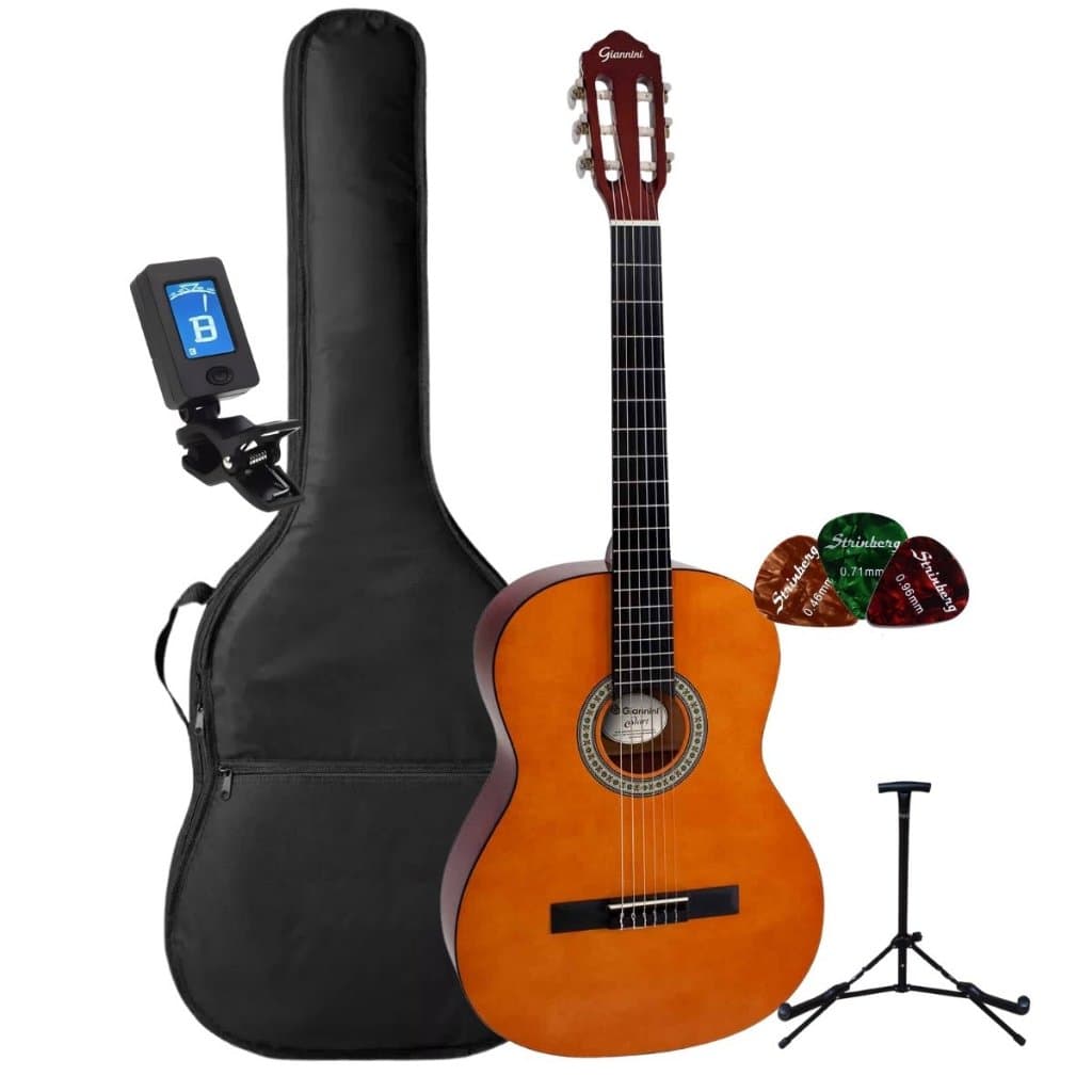 Kit Violao Giannini Start N14 + Capa Afinador Suporte