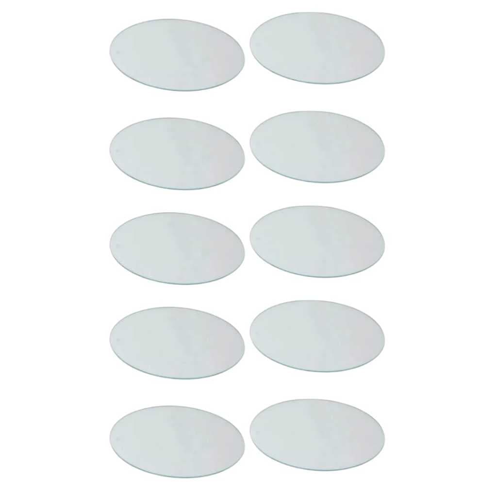 Kit Com 10 Espelhos Souplast Liso de Vidro Para Decoração 20cm