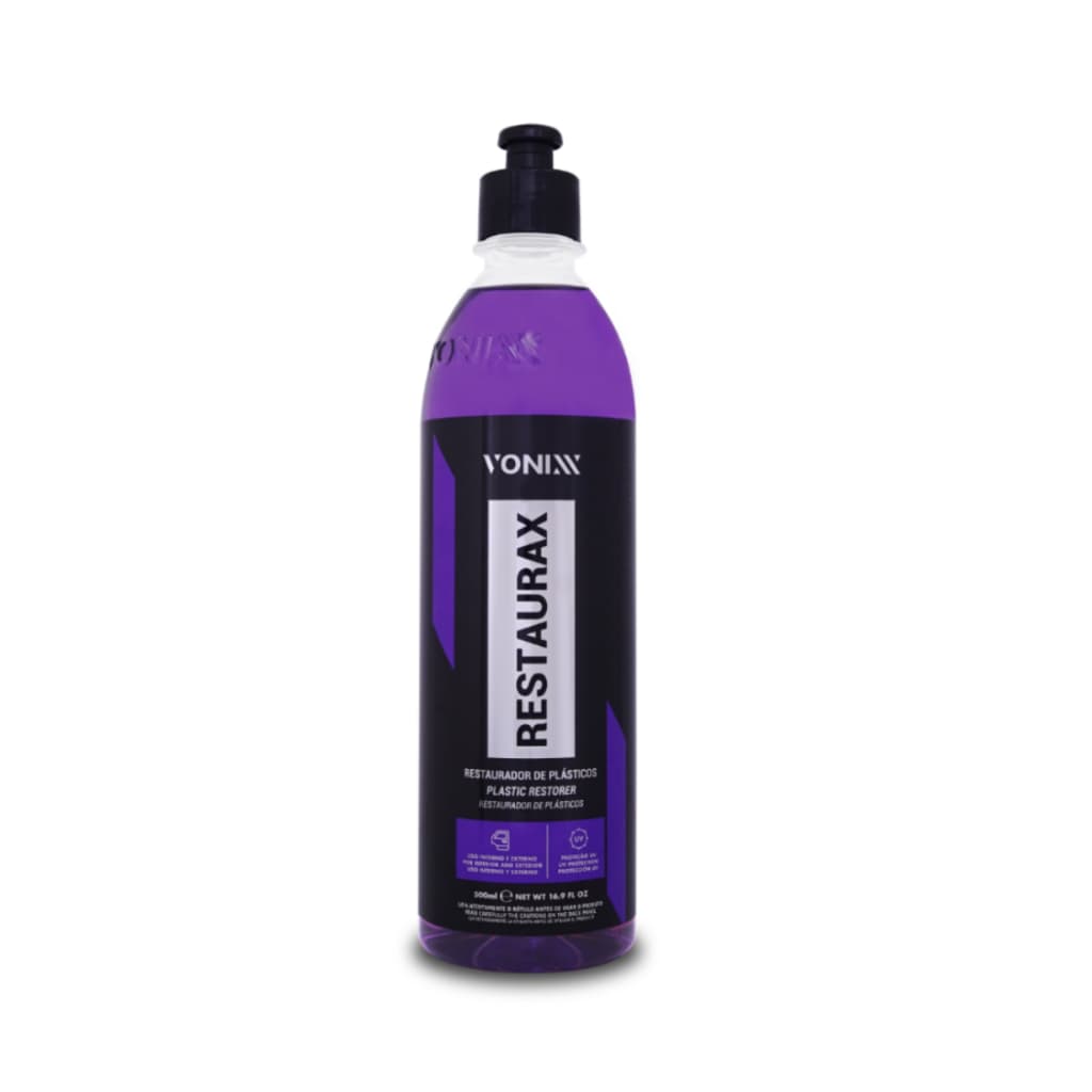 Restaurador de Plásticos Automotivo Restaurax 500ml Vonixx