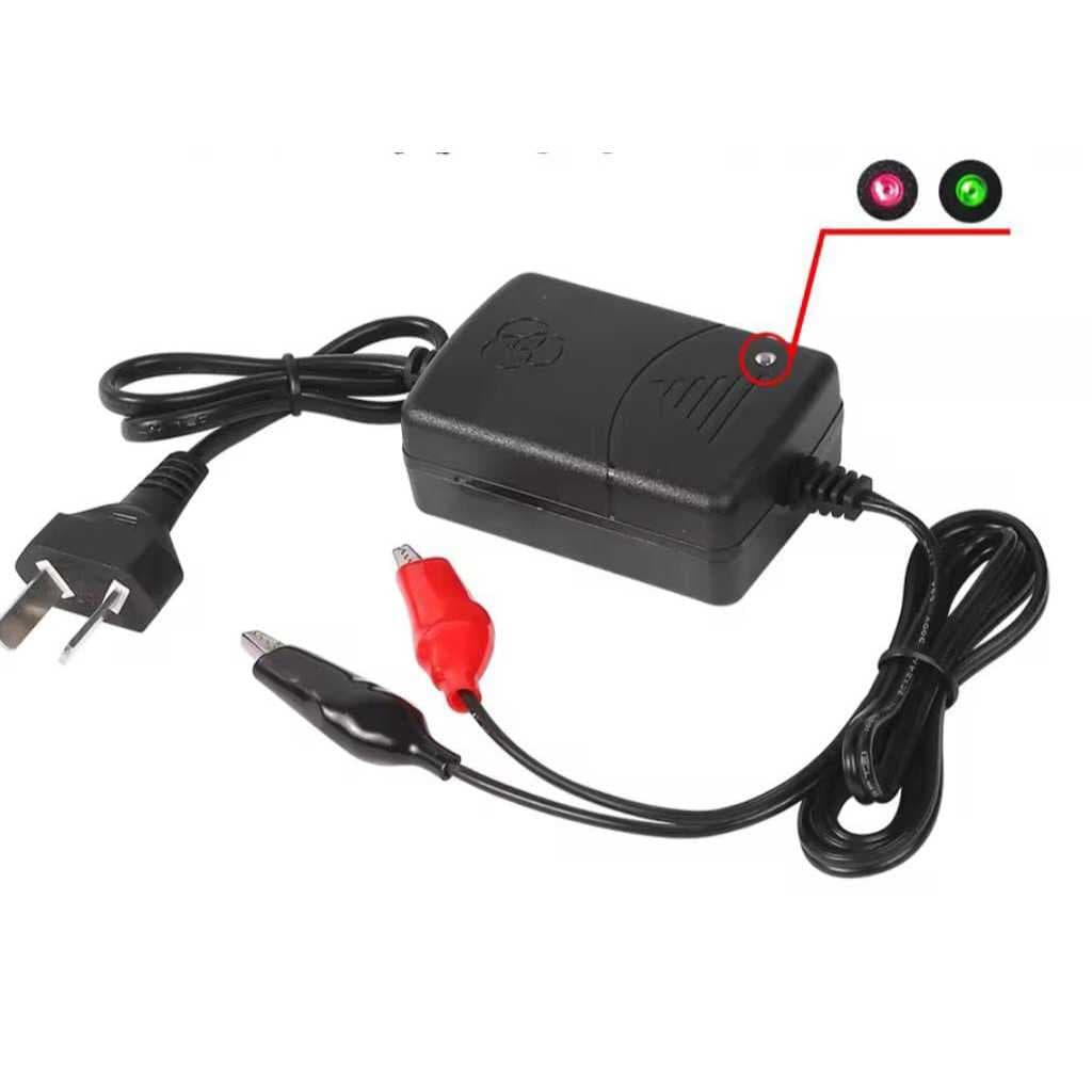 Carregador de Bateria Moto - Carga Lenta e segura - 1A - Envio Imedia - Garantia 6 meses