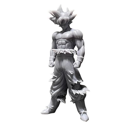 Action Figure: Dragon Ball Super - Goku Ultra Instinto - Pronto para pintura(opcional)