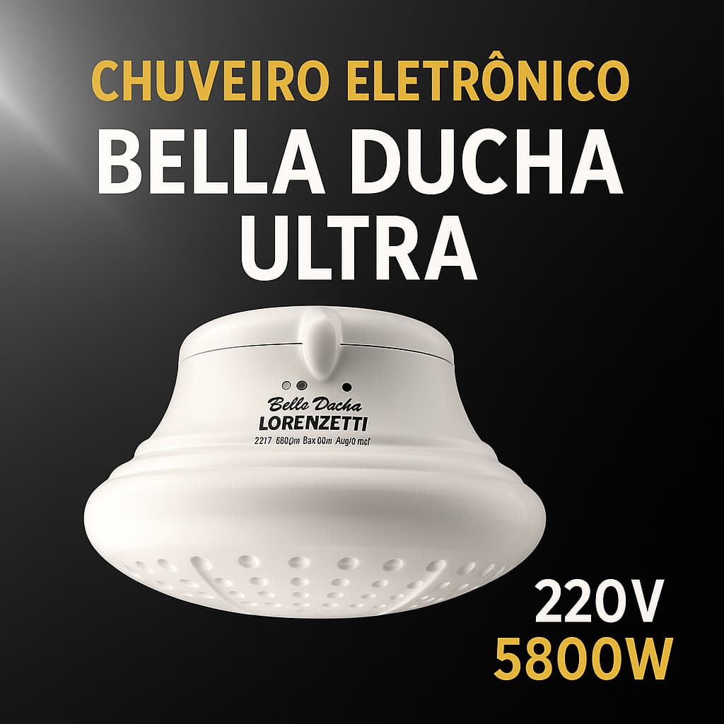 Lorenzetti Bella Ducha 4t Ultra Chuveiro De 220V 6800w