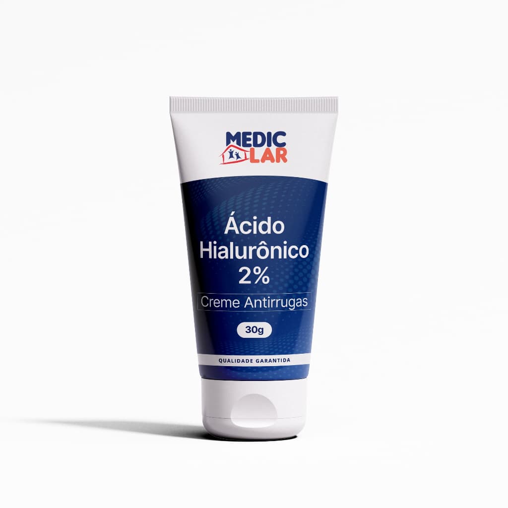 Creme Antirrugas Ácido Hialurônico 2% - 30G