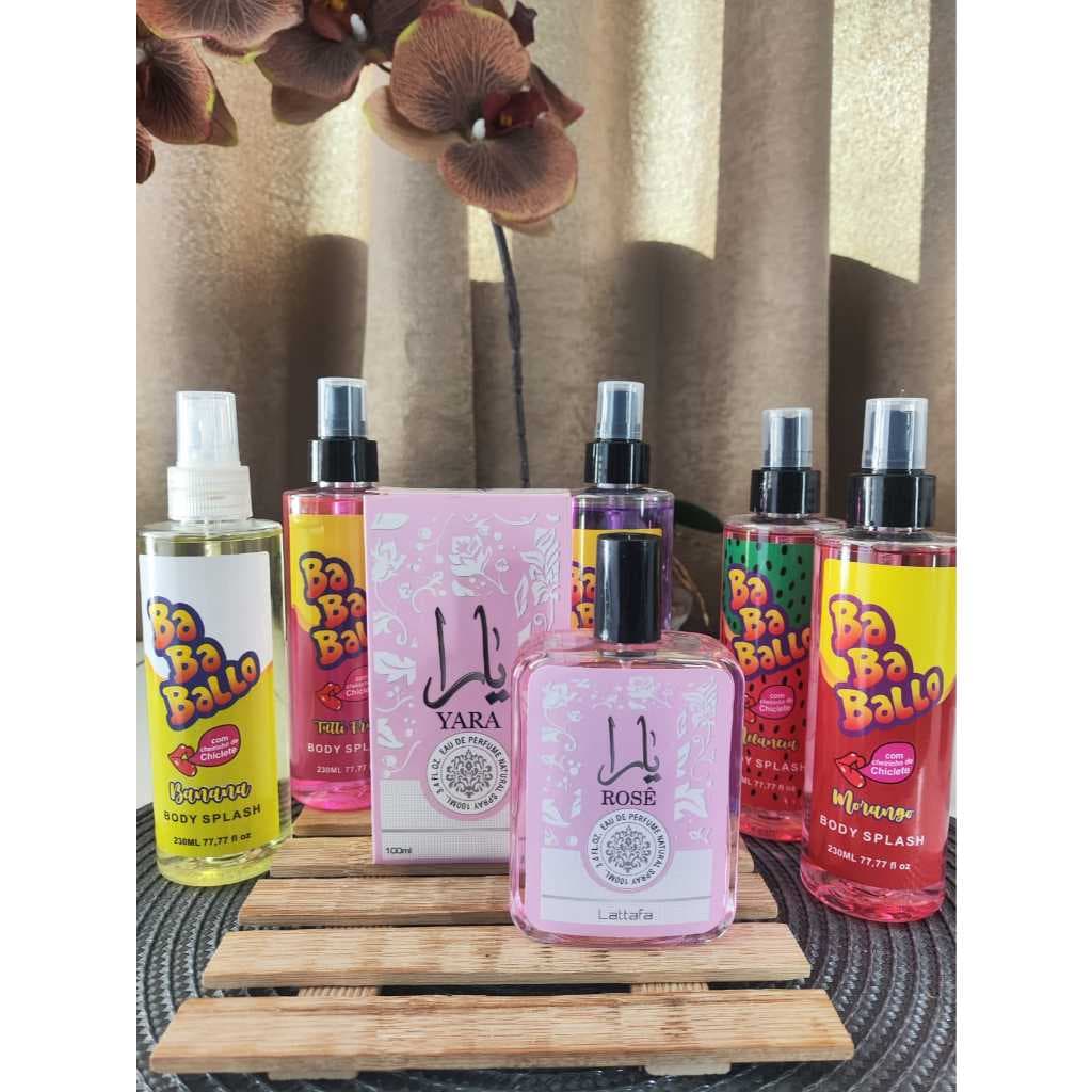 Kit Perfume Feminino + Body Splash