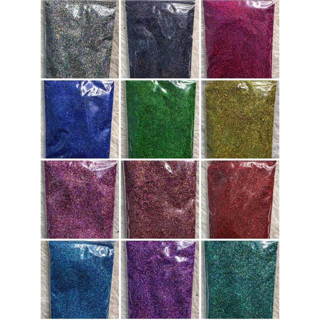 Glitter Holográfico fino para unhas resinas maquiagens e trabalhos com arte