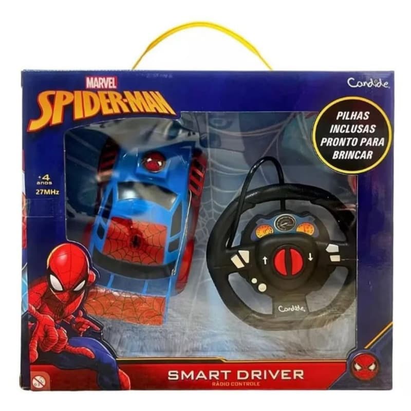 Carrinho de Controle Remoto Smart Driver Candide - MODELOS A ESCOLHER - ACOMPANHA PILHAS