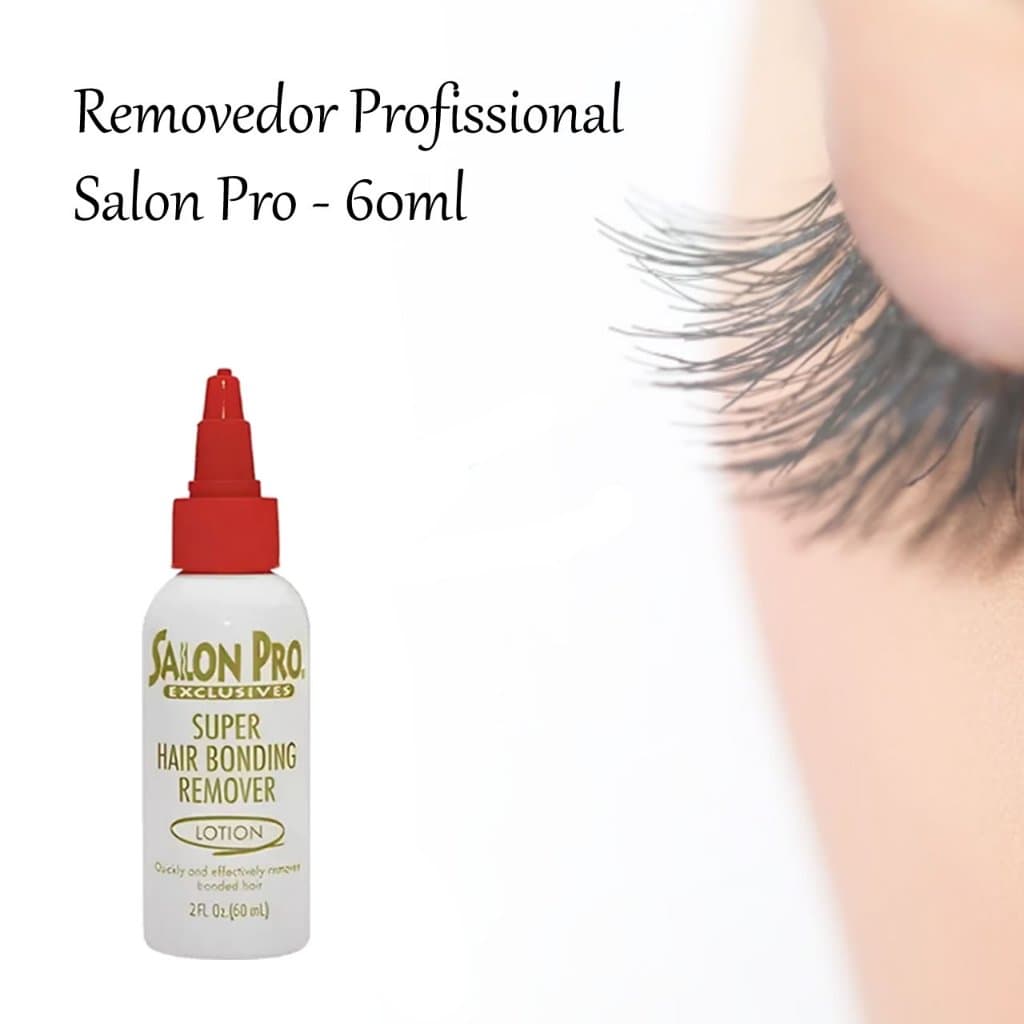 Removedor Profissional Salon Pro - 60ml para Remoção de Extensões De Cílios Eficácia e Segurança
