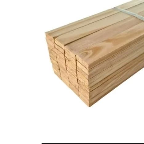 fardo com  10 peças de ripas cecas e beneficiadas 1/2 por120