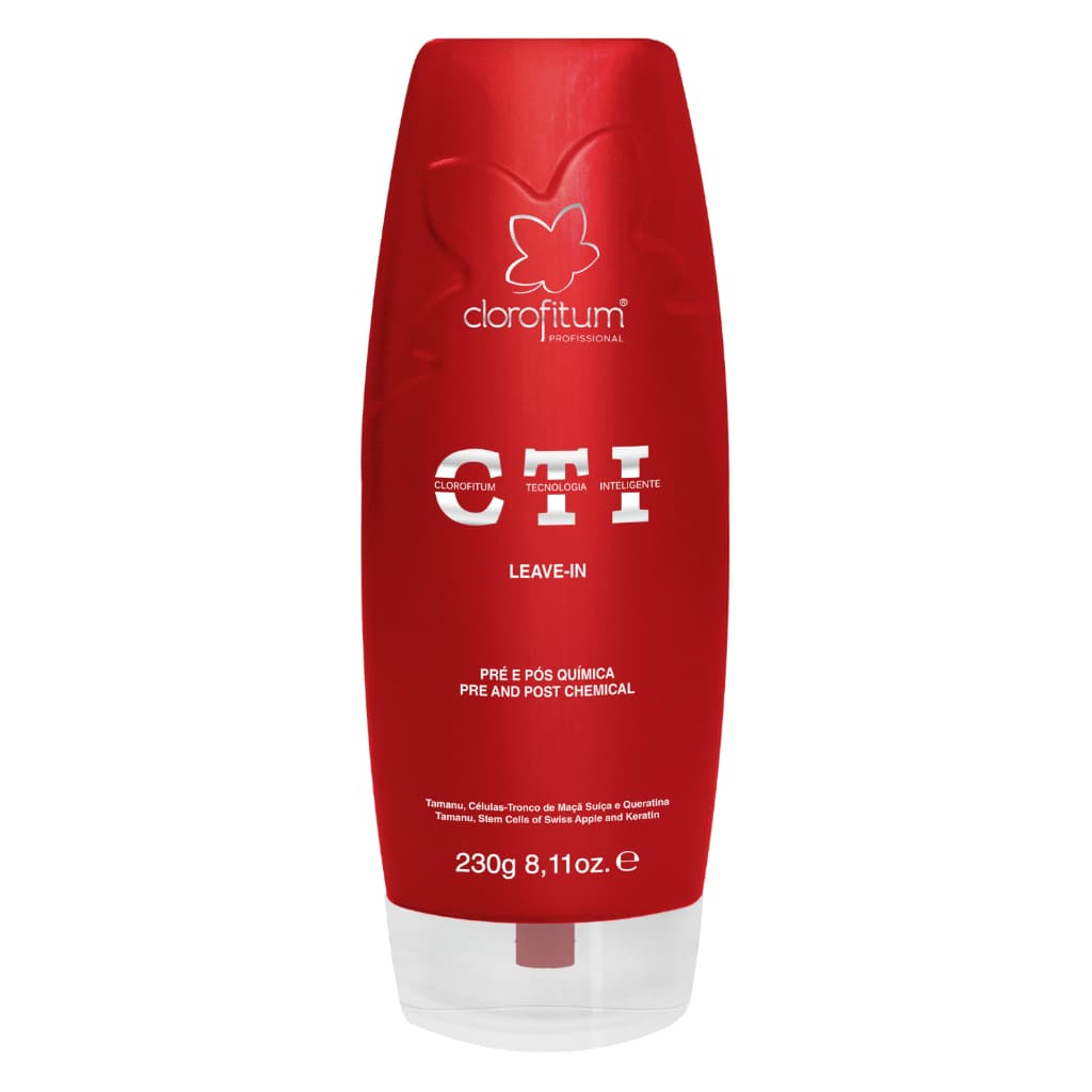Leave-in CTI 230 g Pré e Pós Química Clorofitum