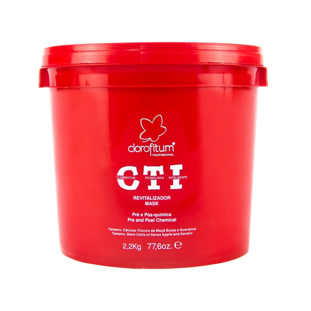 Máscara Revitalizadora CTI de 2,2 kg Pré e Pós Química São de Beleza