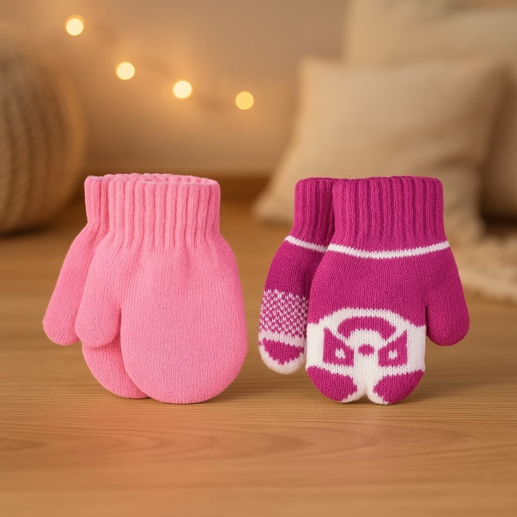 luva infantil criança com e sem dedo bebê menino e menina vários modelos