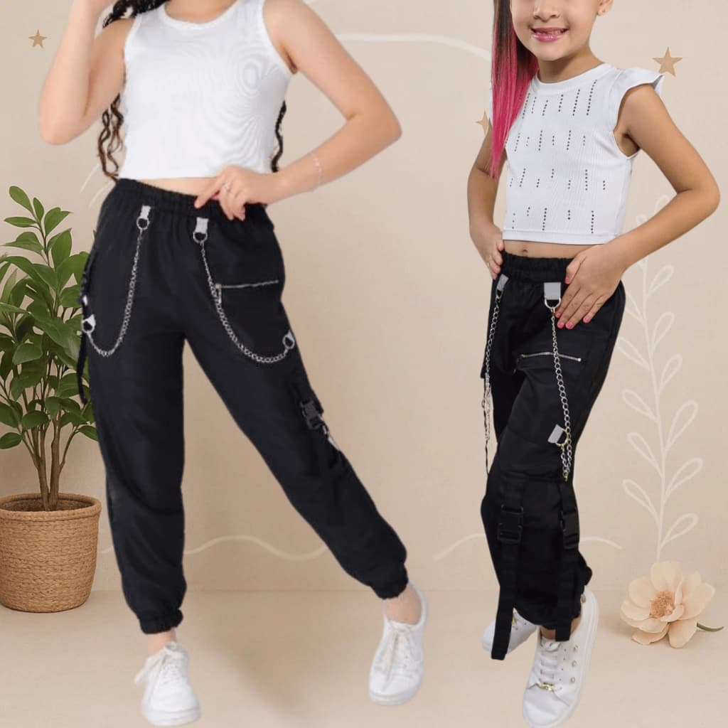 CALÇA JOGGER INFANTIL CARGO MODA PARA TODAS AS AVENTURAS