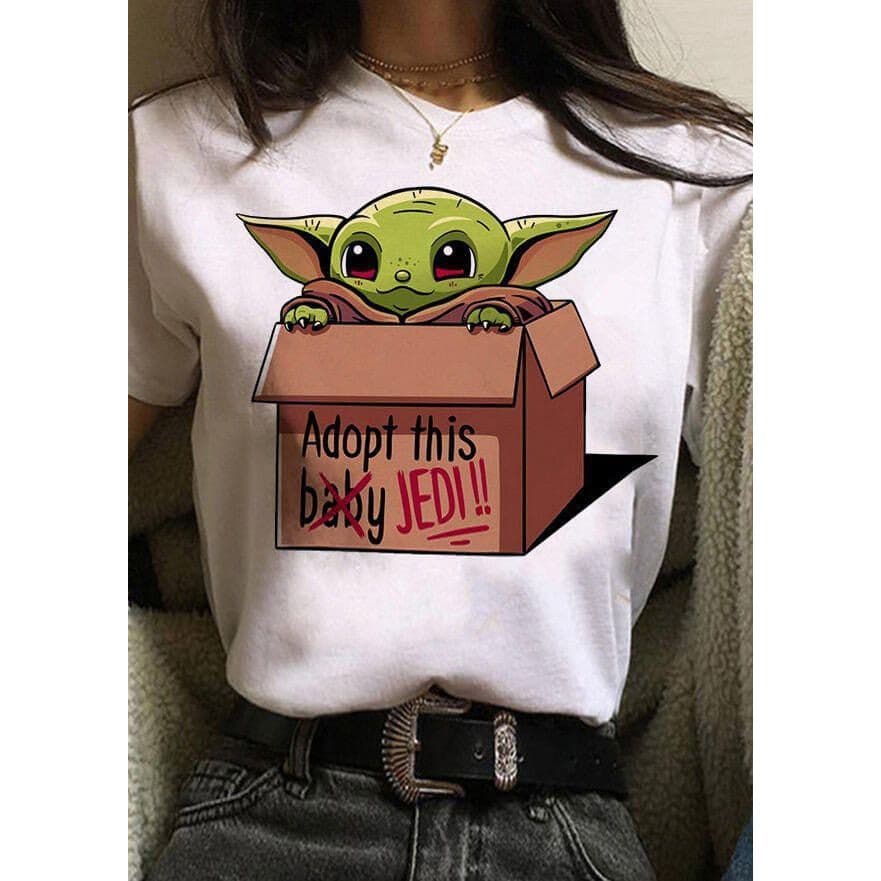 BABY YODA THE KID ENVIO IMEDIATO UNISSEX 100% ALGODAO TODOS OS TAMANHOS