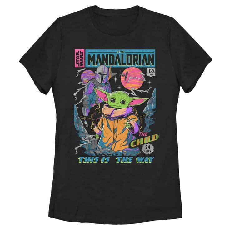 TSHIRT ALGODAO UNISSEX MANDALORIAN ENVI IMEDIATO TODOS OS TAMANHOS TOTAL ALGODAO