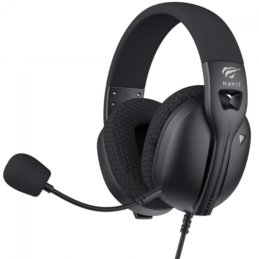 Headset Gamer Havit Fuxi-H5d, Microfone Destacável, P3 3.5mm, Adaptador Y PC, Drivers de 50mm, Preto