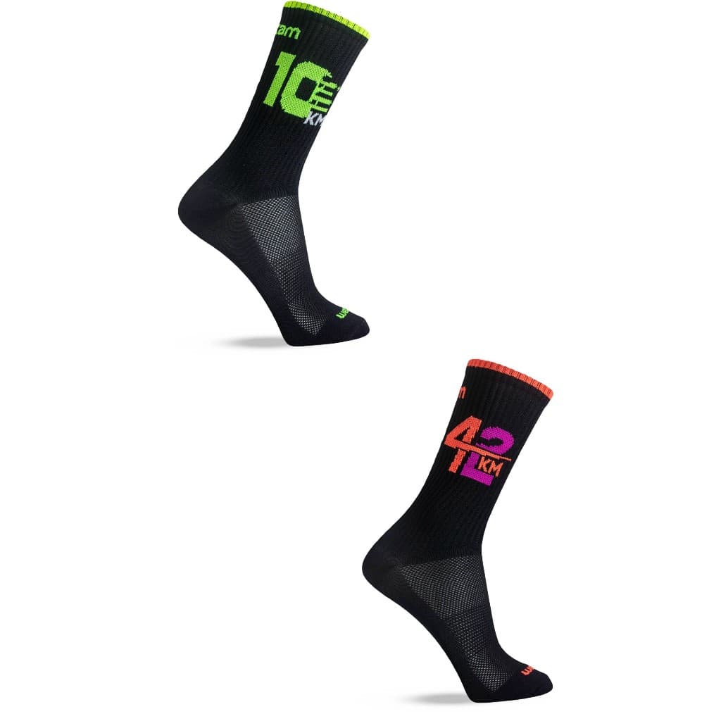 Kit 2 Pares Meia Feminina Performance Corrida Runner Sport Fitness