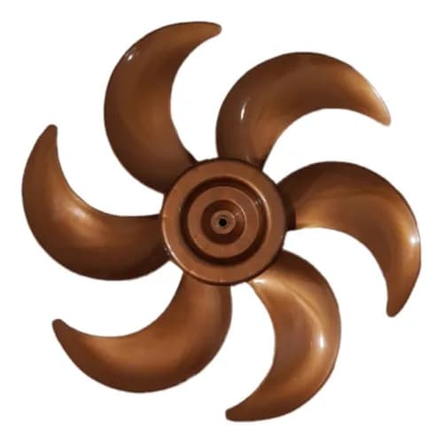 Helice Ventilador Mallory 6 Pás Turbo 40cm Cobre Olimpo Ts40