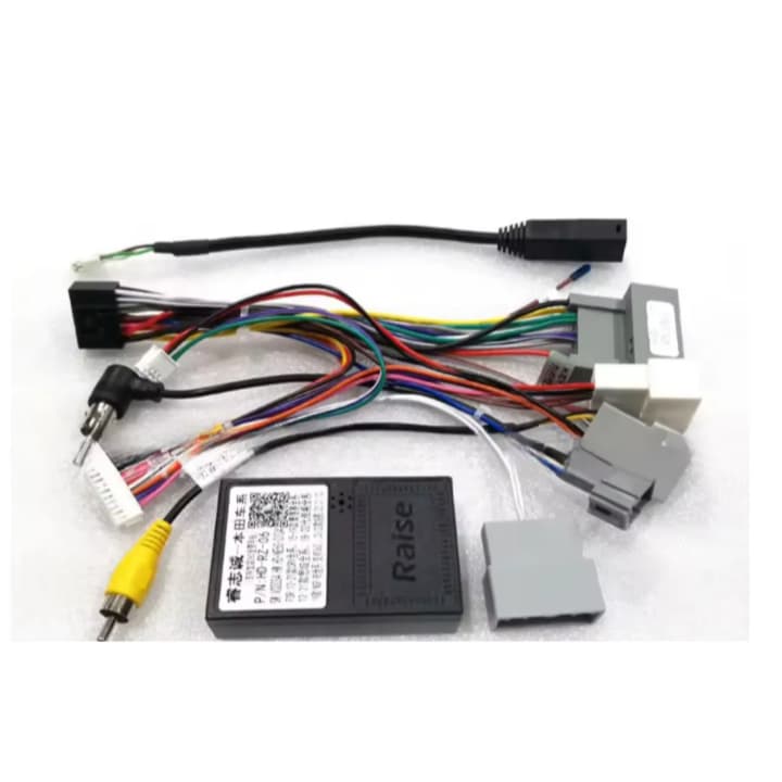 Chicote E Interface Canbus Multimidias Android Civic 12/16 Preto