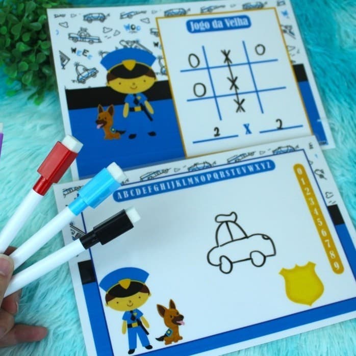 Lembrancinhas Aniversário e Eventos tema Policial Festa Infantil - Pronto Para o Envio