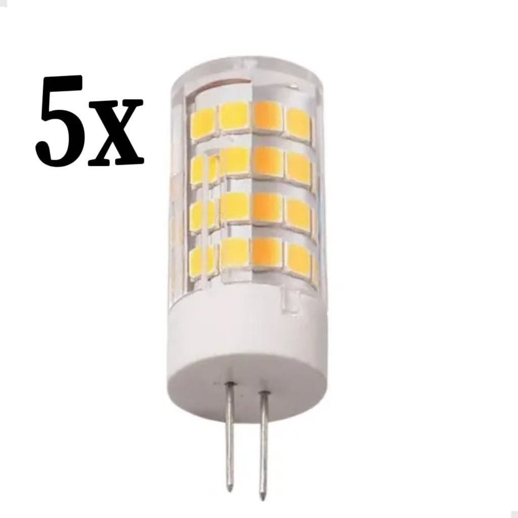 5X Lampada Led G4 Bipino Halopim Lustre Luminaria 110v 220v