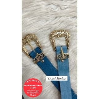 Domi Modas Cinto Jeans 02