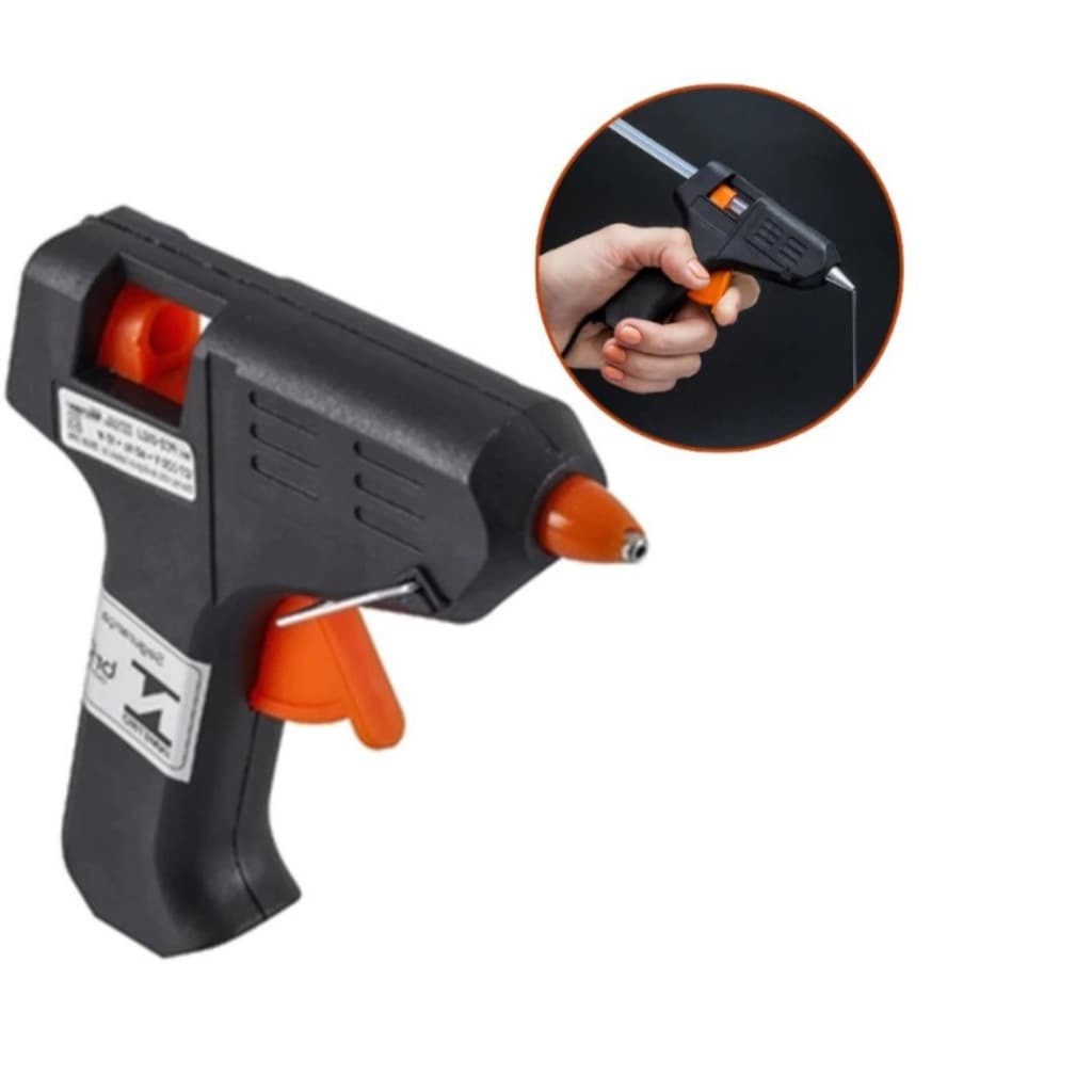 Pistola De Cola Quente Bivolt 20w Cola Revolver (110v e 220v) Profissional